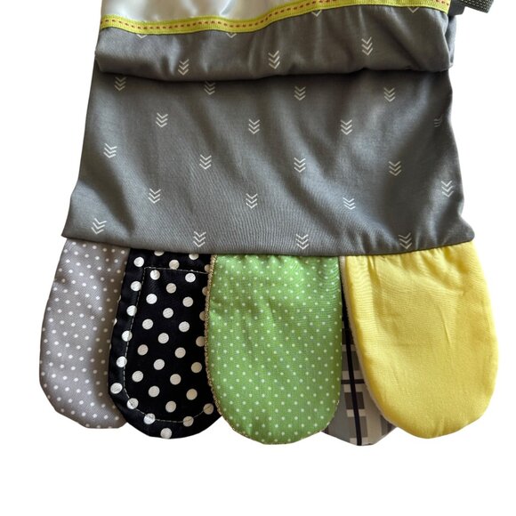 Demdaco Faith Activity Scarf Lightweight Pockets Textural Ribbons Mirror Crinkle - Picture 7 of 16